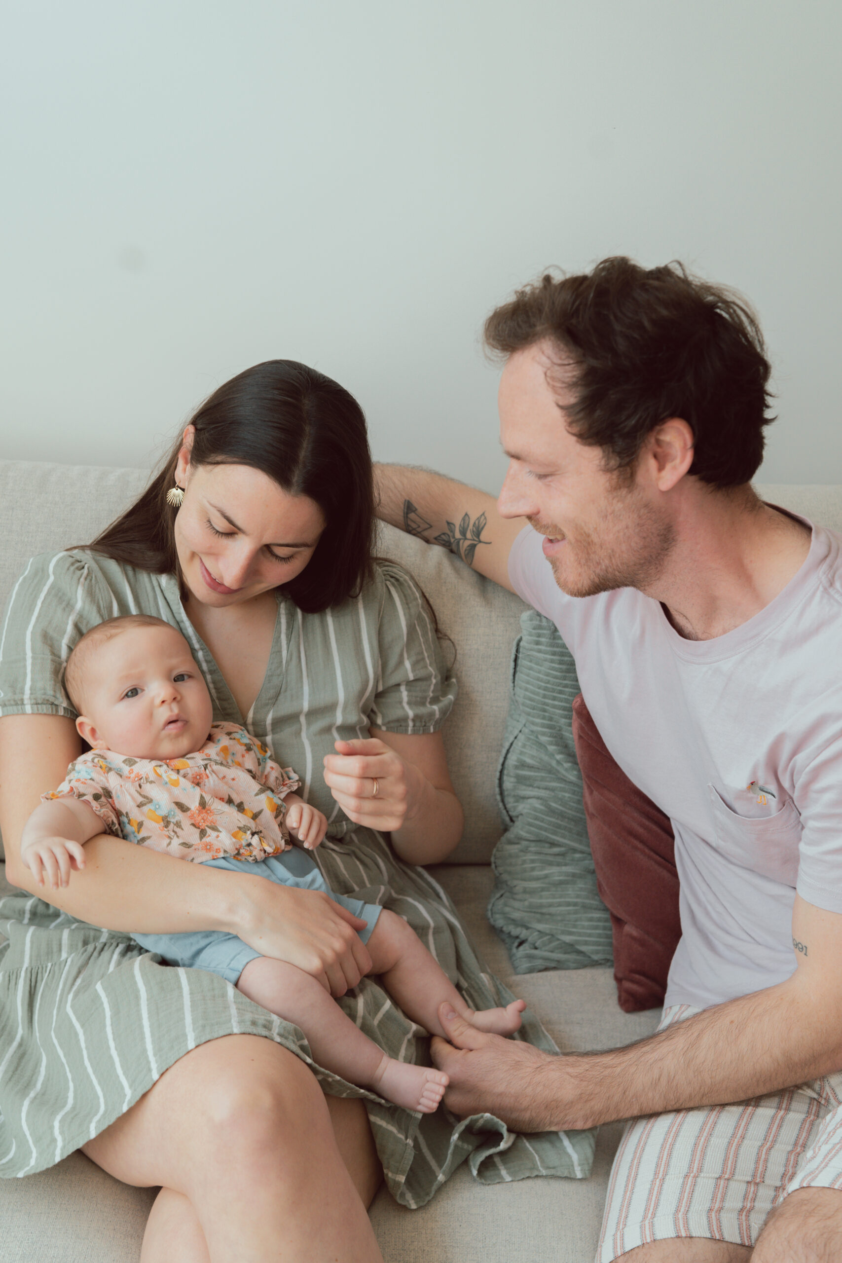 Newbornfotoshoot van Baby Lou