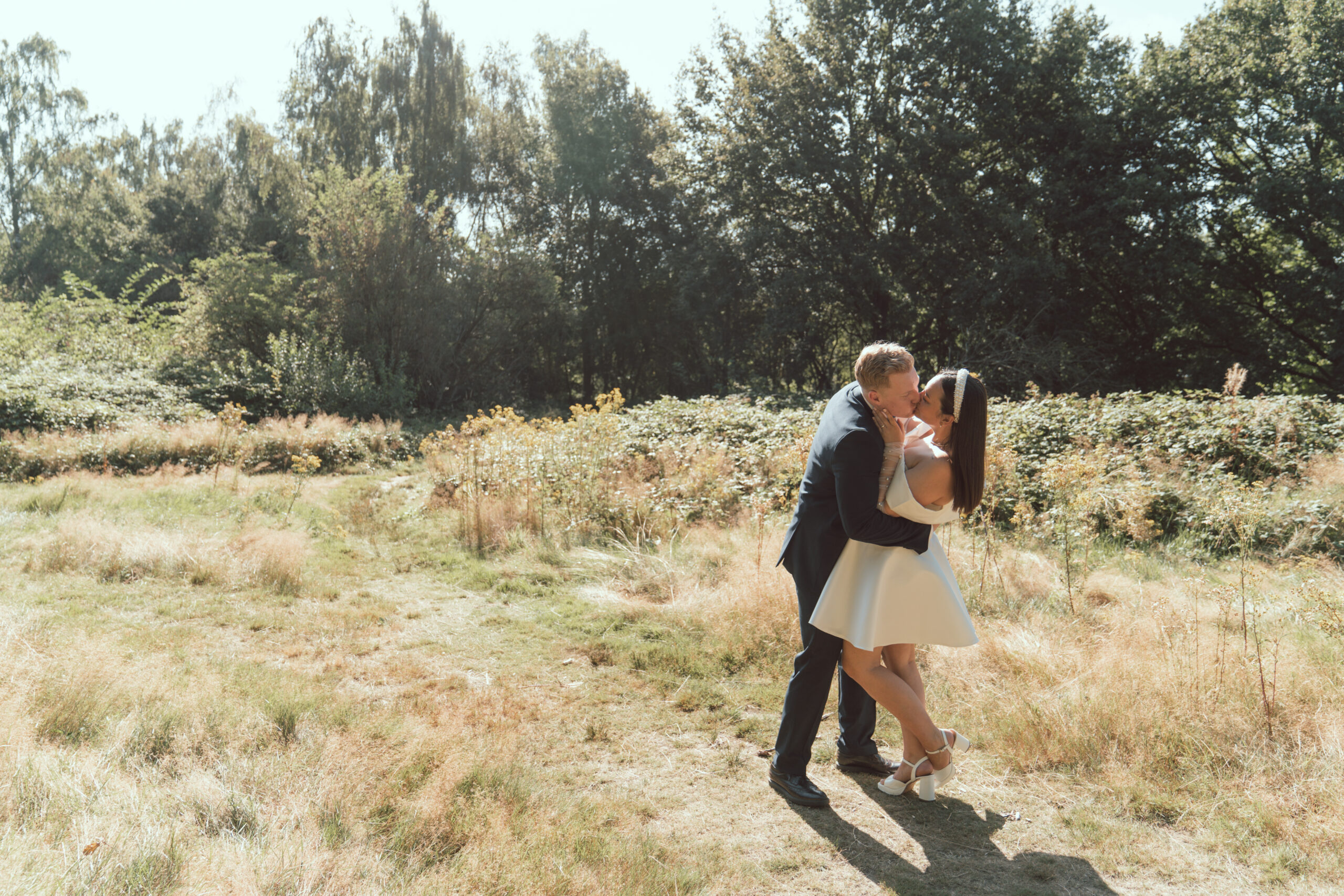 Koppel vastgelegd op beeld door huwelijksfotograaf Sarah De Groote Photography uit Beersel